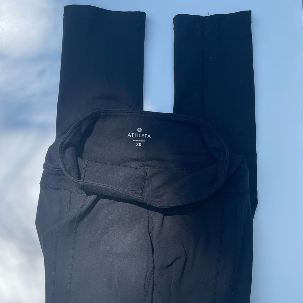 Athleta XS long leggings- not flare